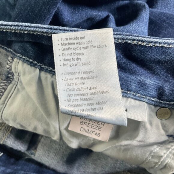 PAIGE High Rise Manhattan Bootcut Jeans Women's Size 29 Medium Wash Denim - Picture 9 of 13